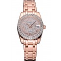 First-class Quality Rolex Datejust Diamond Dial And Bezel Pink Gold Case And Bracelet 622836