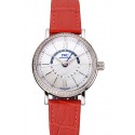 IWC Portofino Day And Night White Dial Stainless Steel Case Red Leather Strap