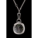 Replica Swiss Panerai Luminor Pocket Watch Black Dial Stainless Steel Case And Chain 1453743