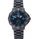 Replica Tag Heuer Formula One Grande Date Black Dial Blue Numerals Ion Plated Steinless Steel Bracelet 622292