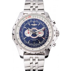 Best Quality Replica Breitling Bentley Supersports Blue Dial Stainless Steel Case And Bracelet 622221