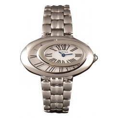 Cartier Baignoire Hypnose White Dial Stainless Steel Case And Bracelet