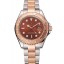 Best Rolex Yacht Master Rose Gold Dial Two Tone Stainless Steel Bracelet 1453864