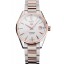 Copy 1:1 Swiss Tag Heuer Carrera Calibre 5 White Dial Rose Gold Case Two Tone Bracelet