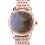 Fake High Quality Omega Swiss DeVille Rose Gold Bezel Roman Numbers Brown Dial 7610