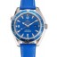 Omega Seamaster Planet Ocean Blue Dial Blue Leatherl Bracelet 622538