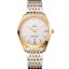 Omega Tresor Master Co-Axial White Dial Gold Case Two Tone Stainless Steel Bracelet