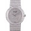 Piaget Swiss Limelight Diamonds Encrusted Stainless Steel Watch 80297 Watch