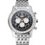 Replica Breitling Navitimer Black Dial White Subdials Stainless Steel Case And Bracelet