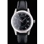 Replica Jaeger Le Coultre Swiss Master Control Stainless Steel Bezel Black Leather Strap 7593