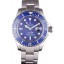 Top Rolex Submariner Stainless Steel Link Bracelet Blue Dial 621687