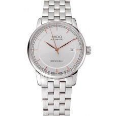 Swiss Mido Baroncelli Gray Dial Staineless Steel Case And Bracelet 1453837